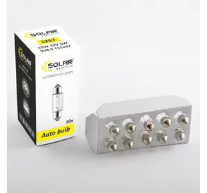 Галогеновая лампа SOLAR C5W T11x37 12V (1257)