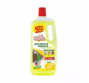 Super Blysk Універсальний засіб для миття підлоги Лимон 1,5 л  (10 шт/ящ)