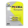 Акумулятор PKCELL 1.2V AAA 1200mAh NiMH Rechargeable Battery, 2 штуки в блістері ціна за блістер, Q12