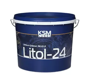 Смазка Литол-24 NLGI 3,DIN 51502: K3K-40(4,5 кг пп лого) шт