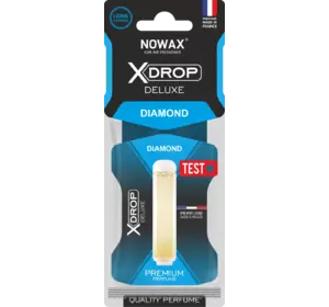 Ароматизатор целюлозний з капсулою Nowax серія X Drop Delux - Diamond (25шт/ящ)