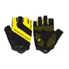 Перчатки GREY'S с коротким пальцем, гелевые вставки, цвет Черный/Желтый, размер M (100шт/уп)