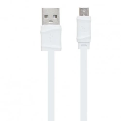 Кабель Hoco X5 Bamboo, Micro-USB, 2.4A, White, довжина 1м, BOX