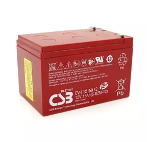 Акумуляторна батарея CSB EVH12150, 12V 15Ah (151х98х94мм), Q4