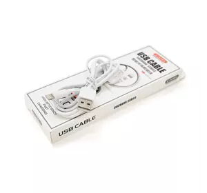 Кабель iKAKU KSC-060 SUCHANG charging data cable series for iphone, White, довжина 1м, 2,4А, BOX