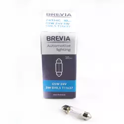 Галогенная лампа BREVIA C5W 24V 5W 24314C