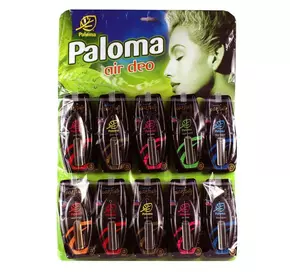 Планшет ароматизаторов Paloma Premium Line Parfum микс (30 шт)
