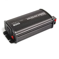 Інвертор напруги Carspa-600-122 (600Вт), 12/220V, approximated, 1Shuko, USB, клеми, Box Q15