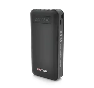 Powerbank ProTech-B05 20000mAh, USB+Type-C+micro, White/Black, (450g), Blister