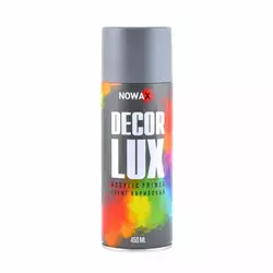 Акриловый грунт серый NOWAX Decor Lux (7015) 450мл
