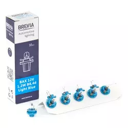Галогенная лампа BREVIA B8.4d BAX Light Blue 12V 1.2W 12320C