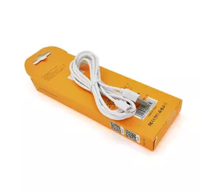Кабель iKAKU KSC-332 YOUCHUANG charging data cable series for iphone, White, довжина 2м, 2,4А, BOX