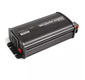 Інвертор напруги Carspa-600-242 (600Вт), 24/220V, approximated, 1Shuko, USB, клеми, Box Q15
