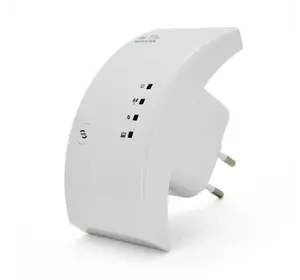 Підсилювач WiFi сигналу з вбудованою антеною LV-WR01, живлення 220V, 300Mbps, IEEE 802.11b / g / n, 2.4-2.4835GHz, BOX