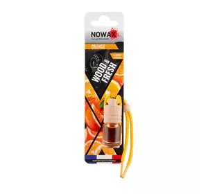 Ароматизатор автомобильный подвесной Nowax and Wood Fresh Orange жидкость (NX07709)