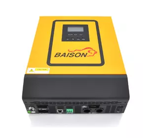 Гібридний інвертор BAISON PS-PLUS-3KV, 3000W, 24V, ток заряда 0-30A, 170-280V, MPPT (50А, 50 Vdc)