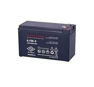 Акумуляторна батарея AGM MAKELSAN 6-FM-9, Black Case, 12V 9.0Ah ( 151 х 65 х 94 (100) ) Q5