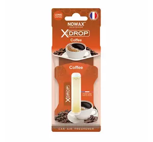 Ароматизатор целюлозний з капсулою Nowax серія X Drop - Coffee (25шт/ящ)