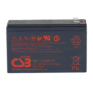Акумуляторна батарея CSB HR1218WF2 12V 4,5Ah (151х51х94мм)