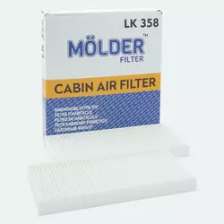 Салонный фильтр MOLDER аналог WP9336/LA468/S/CU24182 (LK358)