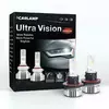 Светодиодные автолампы H13 CARLAMP Ultra Vision Led для авто 5000 Lm 6500 K (UV13)