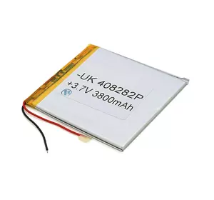Літій-полімерний акумулятор 4*82*82mm (Li-ion 3.7В 4000мА·год)