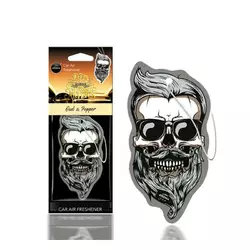 Ароматизатор Aroma Car Cellulose Dia De Los Muertos - Oud   Pepper Skull (24шт.)