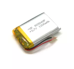 Літій-полімерний акумулятор 8*30*40mm (Li-ion 3.7В 1200мА·год)