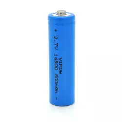Акумулятор 14500 Li-Ion Vipow ICR14500 TipTop, 800mAh, 3.7V, Blue