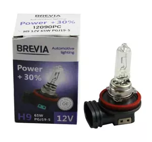 Галогеновая лампа BREVIA H9 POWER +30% 12090PC
