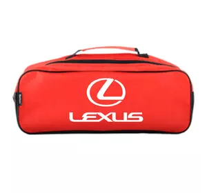 Сумка-органайзер в багажник красная полиэстер BELTEX Lexus (SU41)