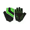 Перчатки GREY'S с коротким пальцем, гелевые вставки, цвет Черный/Зеленый, размер M (100шт/уп)
