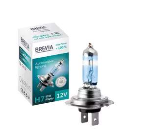 Галогеновая лампа BREVIA H7 MAX POWER +100% 12070MPC