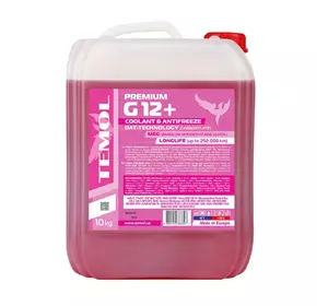 Рідина охолоджуюча TEMOL Antifreeze Premium G12+ (10 кг)