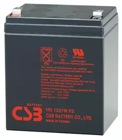 Акумуляторна батарея CSB HR1221WF2, 12V 5Ah (90х70х100 (105)) Q10/630