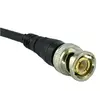 Роз'єм живлення двожильний BNC-M => кабель довжиною 15см, Black, OEM Q50