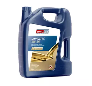 Моторне масло SUPERTEC SAE 5W-20 5л (4шт/уп)
