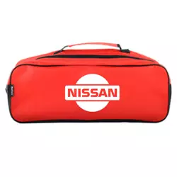 Сумка-органайзер в багажник красная полиэстер BELTEX Nissan (SU161)