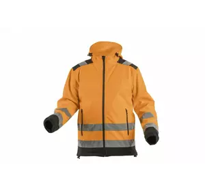 ARGEN Куртка сигнальная SOFTSHELL с капюшоном оранжевая L (52) (HT5K259-L)