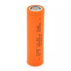 Акумулятор WMP-6000 18650 Li-Ion Flat Top, 1200mAh, 3.7V, Orange