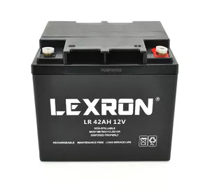 Акумуляторна батарея Lexron LR-12-42 12V 42 Ah (197 x 165 x 172) 14kg