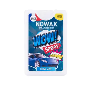 Ароматизатор повітря Nowax серія WOW Spray 18 ml - New car