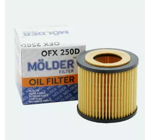 Масляный фильтр MOLDER аналог WL7318/OX360DE/HU710X (OFX250D)