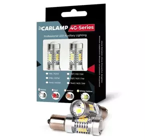 Светодиодные лампы P21W Led в габариты Carlamp 4G-Series (4G21/1156)