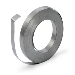 Стрічка бандажна 19*0.7MM-304, матеріал нержавіюча сталь, 30м
