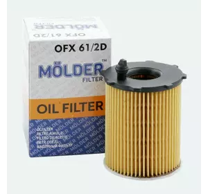 Масляный фильтр MOLDER аналог WL7305/OX171/2DE/HU7162X (OFX61/2D)