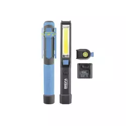 Фонарь для СТО для охоты для рыбалки светодиодный Brevia  Pen Light 2W COB+1W LED 150lm 900mAh (11220)