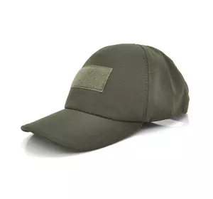 Тактична кепка з липучками для шевронів, Green