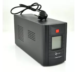 ДБЖ Ritar RTM800 (480W) Proxima-D, LCD, AVR, 2st, 2xSCHUKO socket, 1x12V9Ah, metal Case (325х100х150) Q4