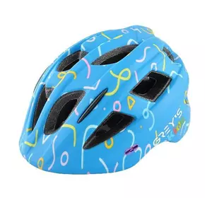 Велосипедный шлем детский GREY'S синий мат., S